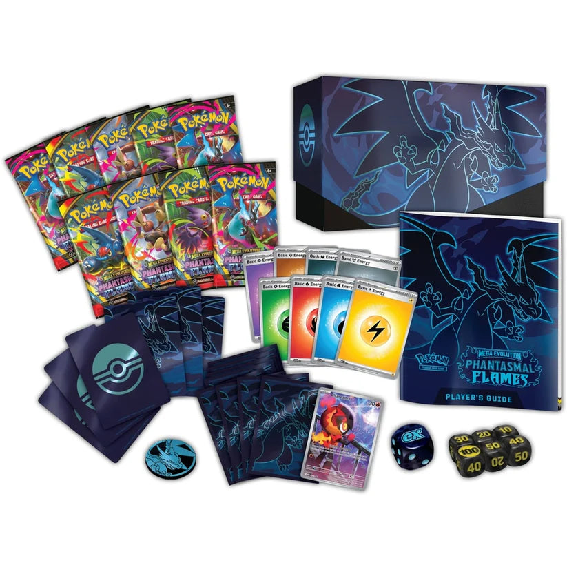Pokémon TCG: Mega Evolution — Phantasmal Flames Elite Trainer Box (ETB)
