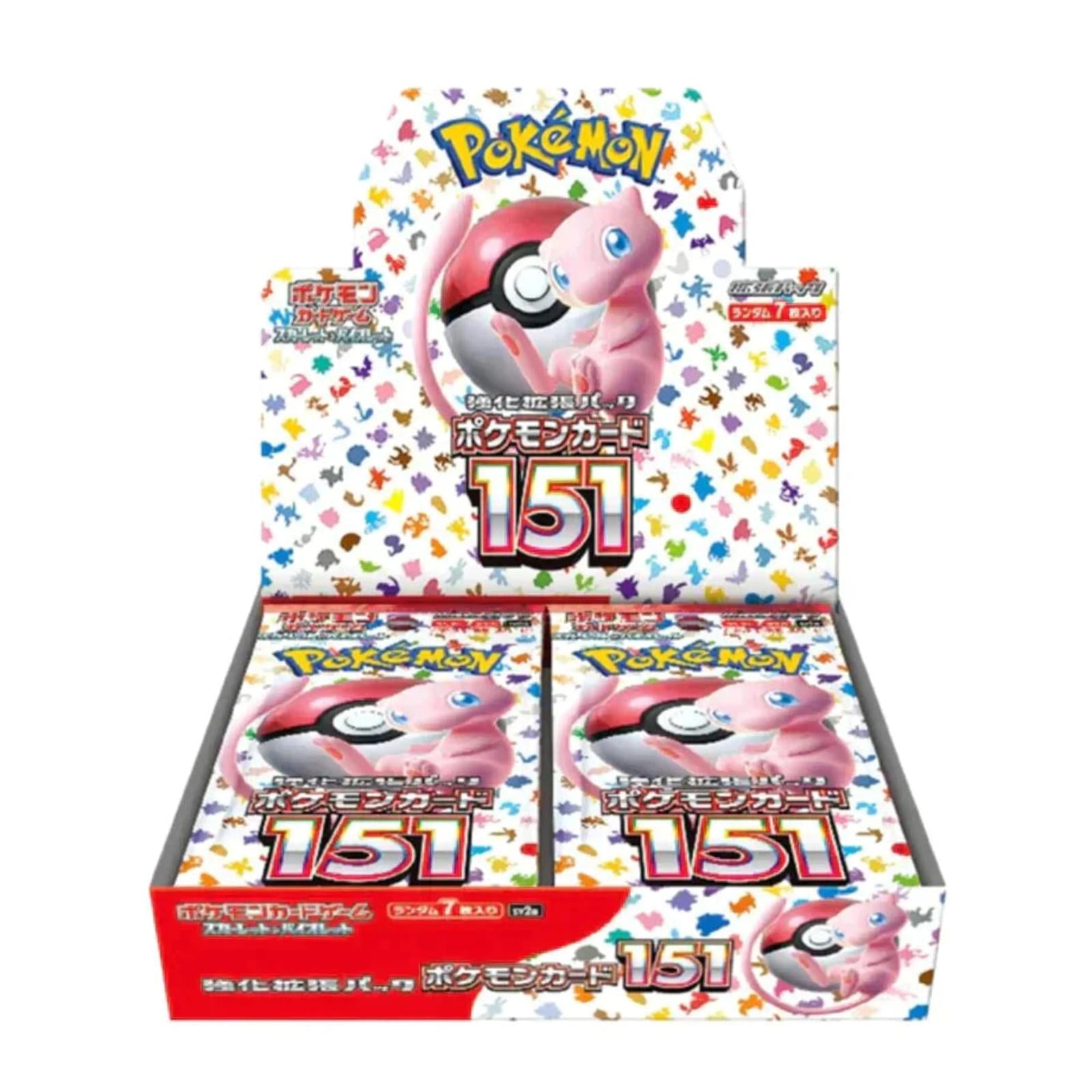 Pokémon TCG: Scarlet & Violet — Pokémon 151 (Japansk Booster Box)