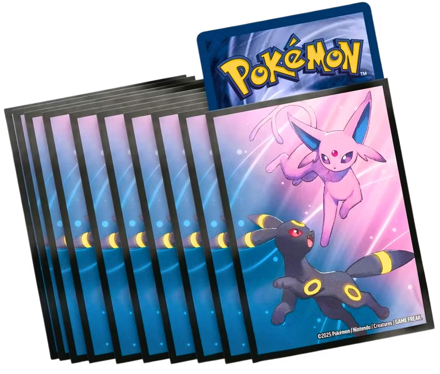 Pokémon TCG: Espeon and Umbreon Sleeves (65 stk)
