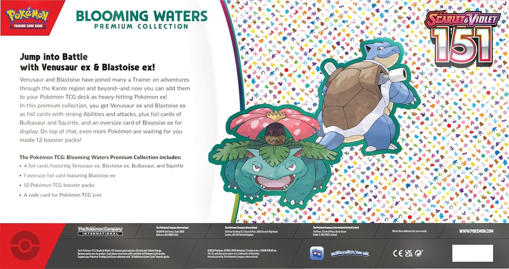 Pokémon TCG: Scarlet & Violet — 151 Blooming Waters Premium Collection