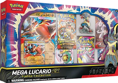 Pokémon TCG: Mega Lucario-EX Premium Figure Collection