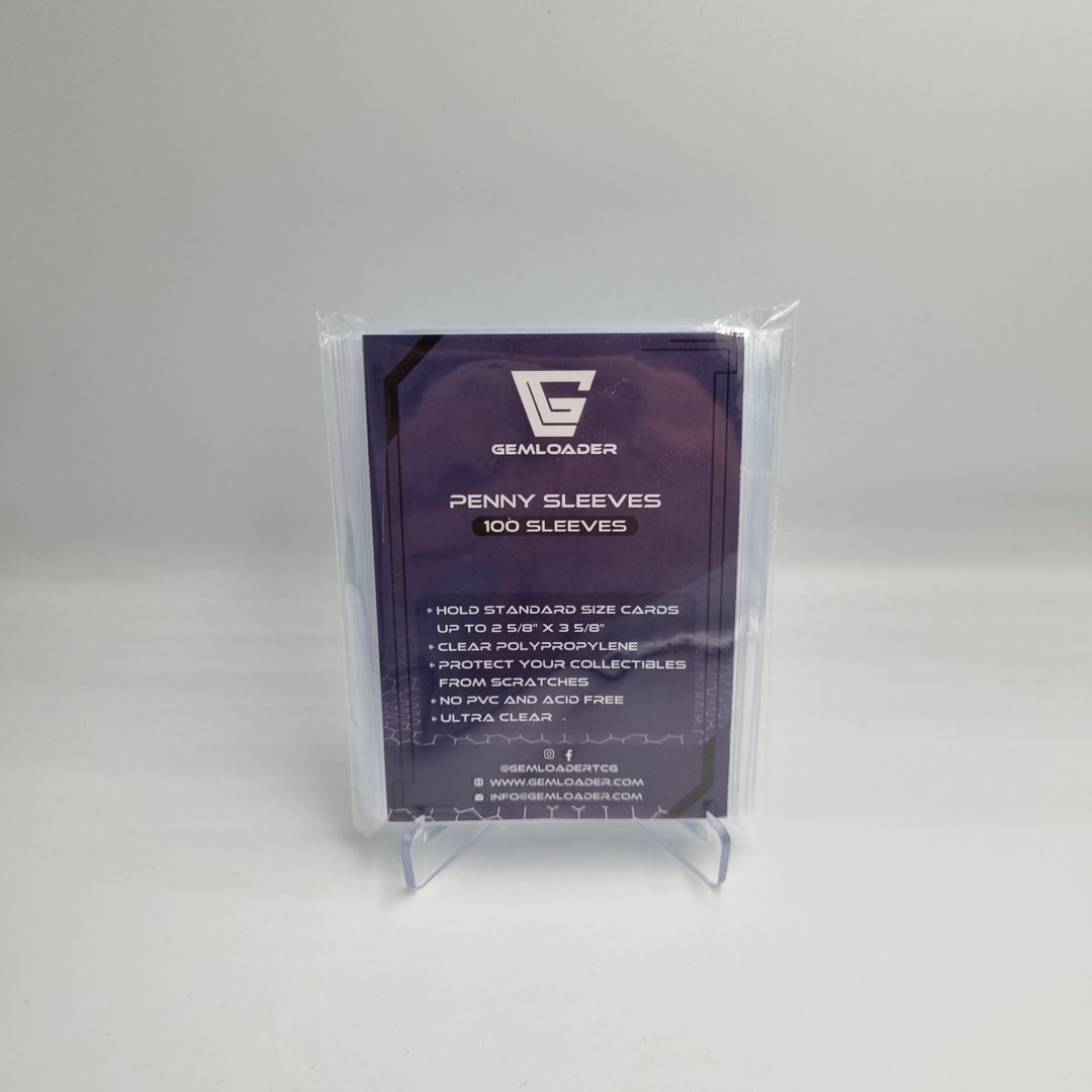 Gemloader Penny Sleeves (100 stk) Høy kvalitet