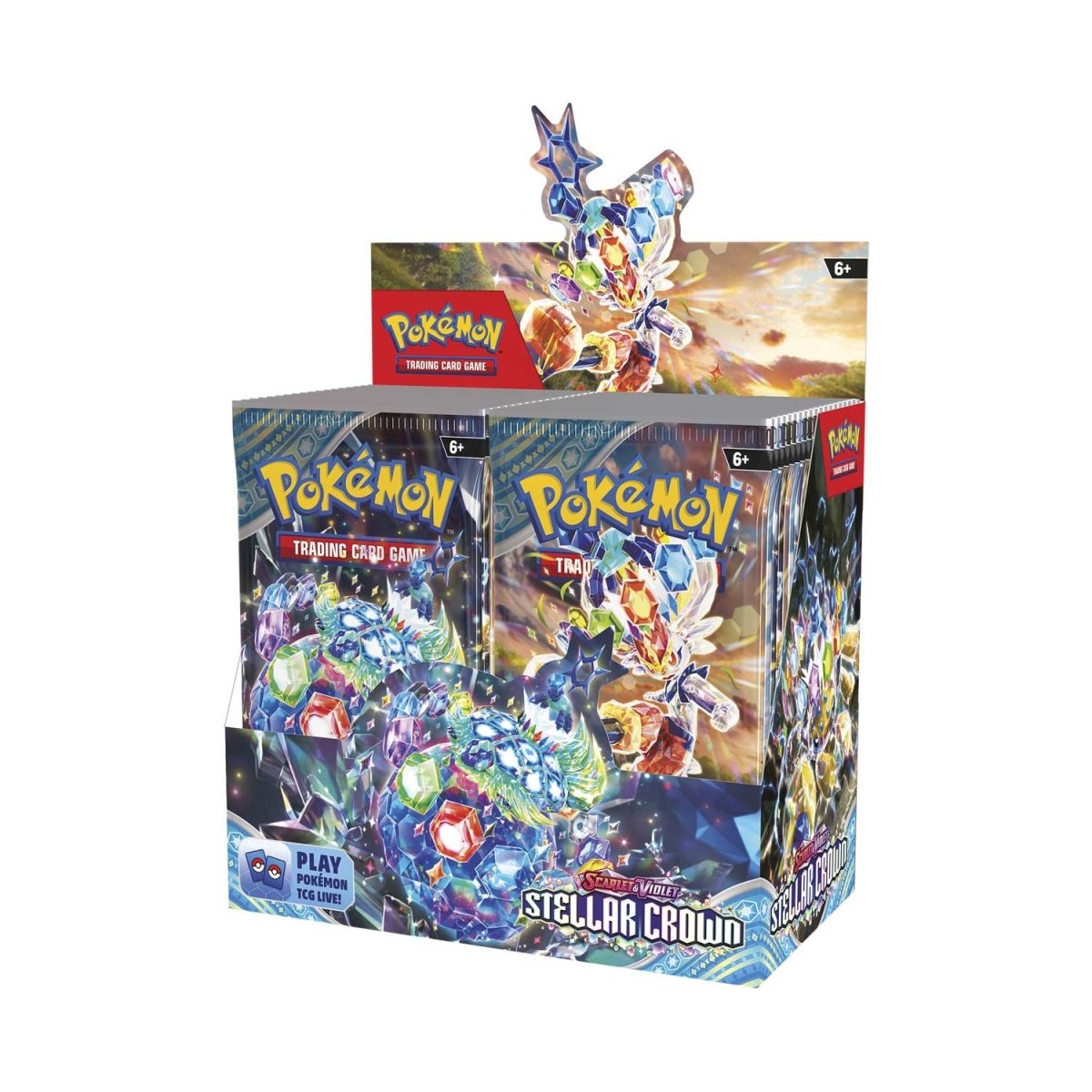 Pokémon TCG: Scarlet & Violet — Stellar Crown Booster Box (36 Packs)