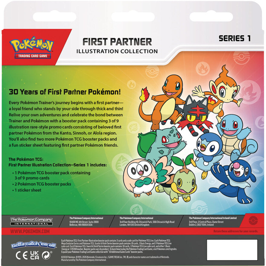 Pokémon TCG: First Partner Illustration Collection – Series 1