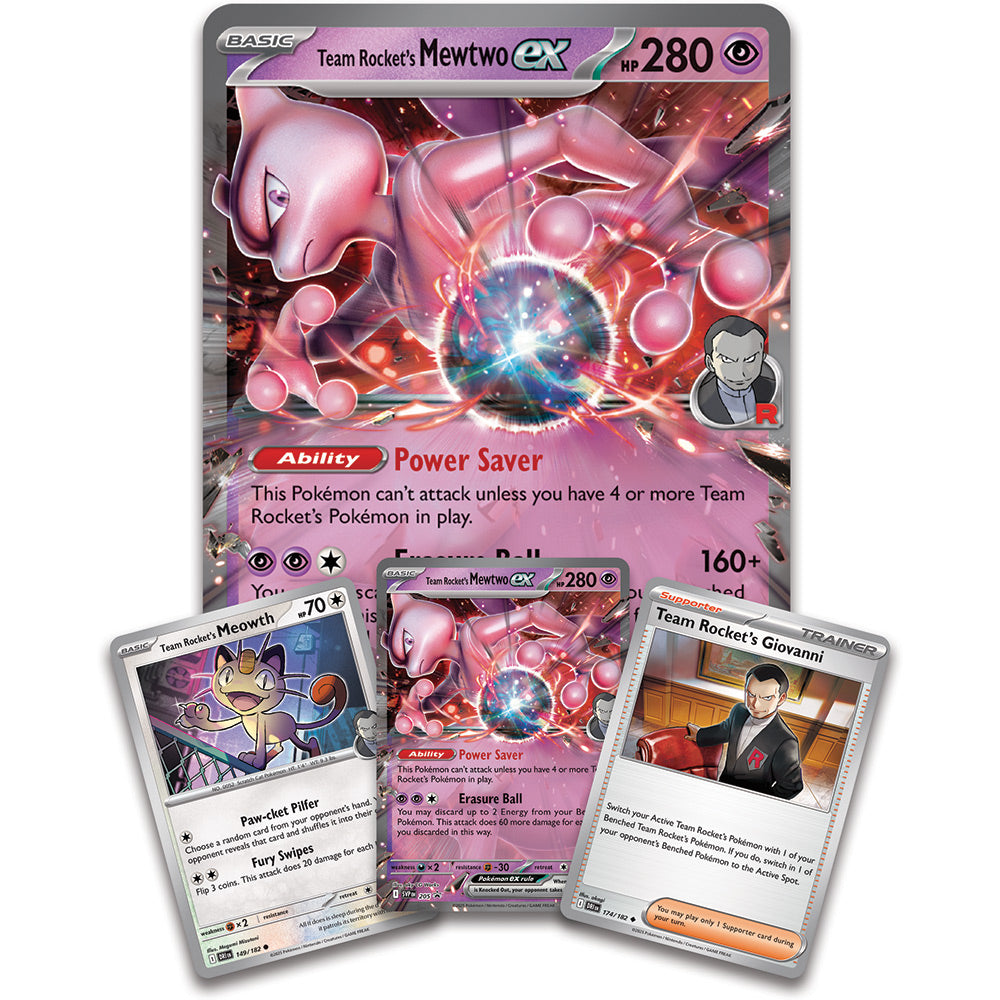 Pokémon TCG: Team Rocket's Mewtwo-ex Challenge Box