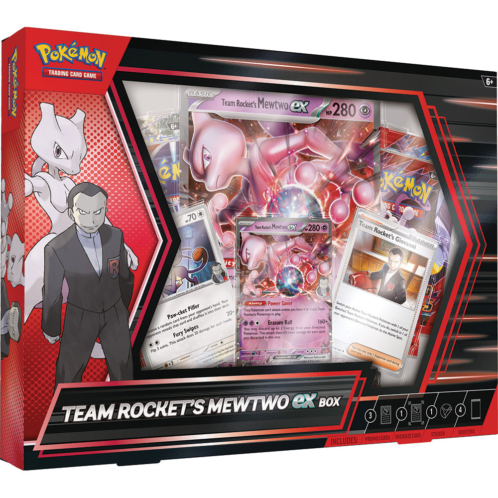 Pokémon TCG: Team Rocket's Mewtwo-ex Challenge Box