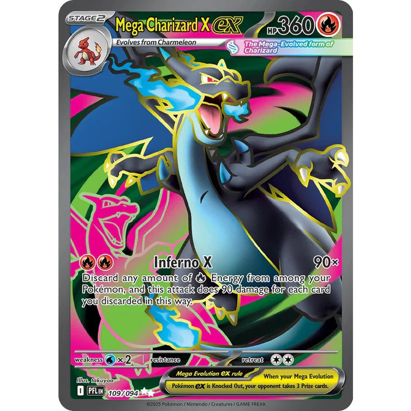 Pokémon TCG: Mega Evolution — Phantasmal Flames Elite Trainer Box (ETB)