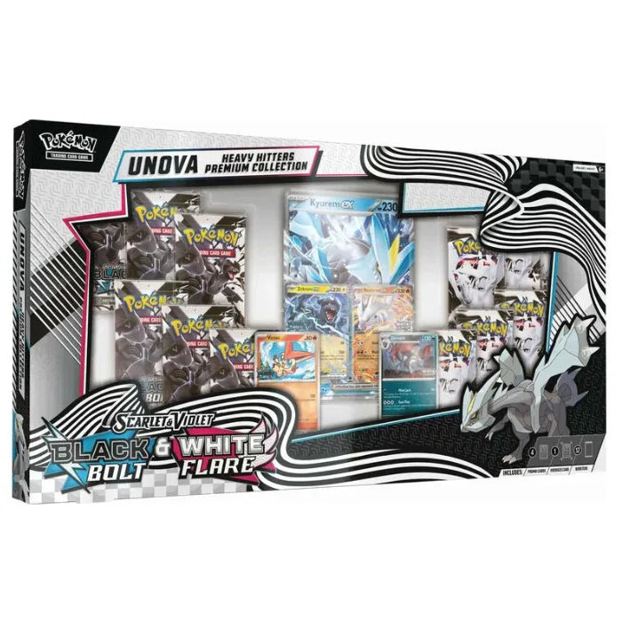 Pokémon Black Bolt & White Flare – Unova Heavy Hitters Premium Collection