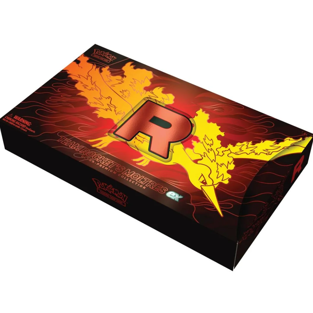 Pokémon TCG: Team Rocket's Moltres ex Ultra-Premium Collection