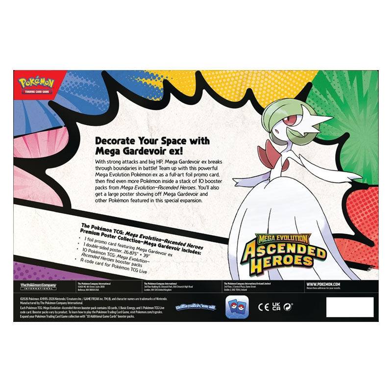 Pokémon TCG: Mega Evolution—Ascended Heroes Premium Poster Collection