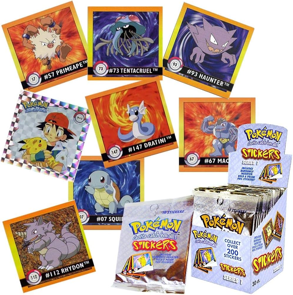 Pokémon Stickers Pack – Series 1 (Sealed)