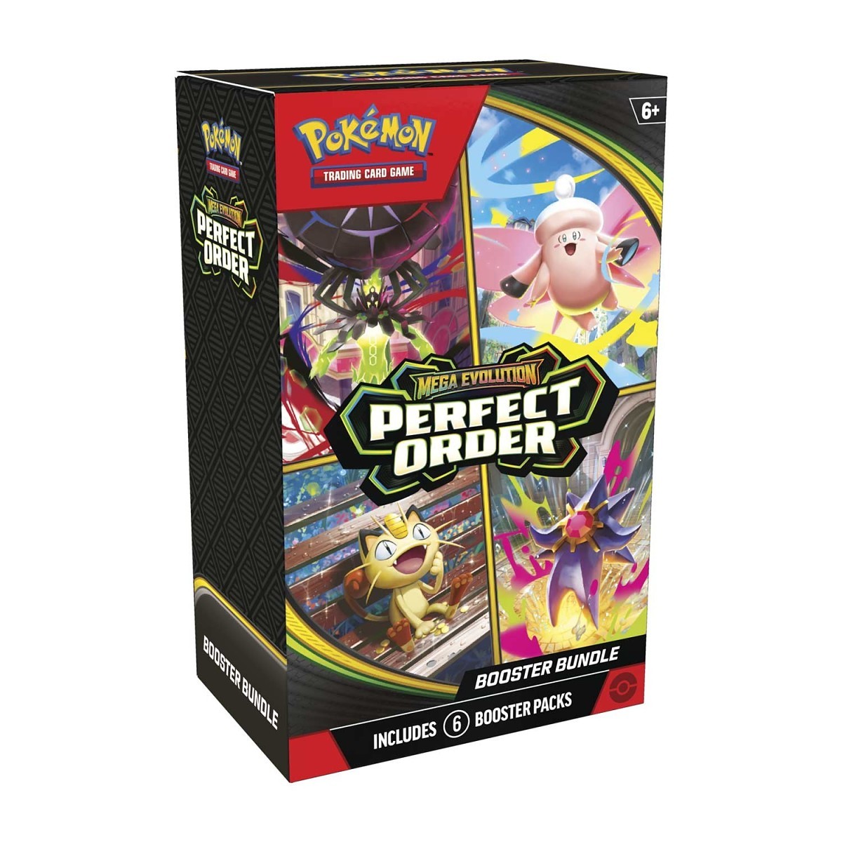Pokémon TCG: Mega Evolution — Perfect Order Booster Bundle (6 pack)