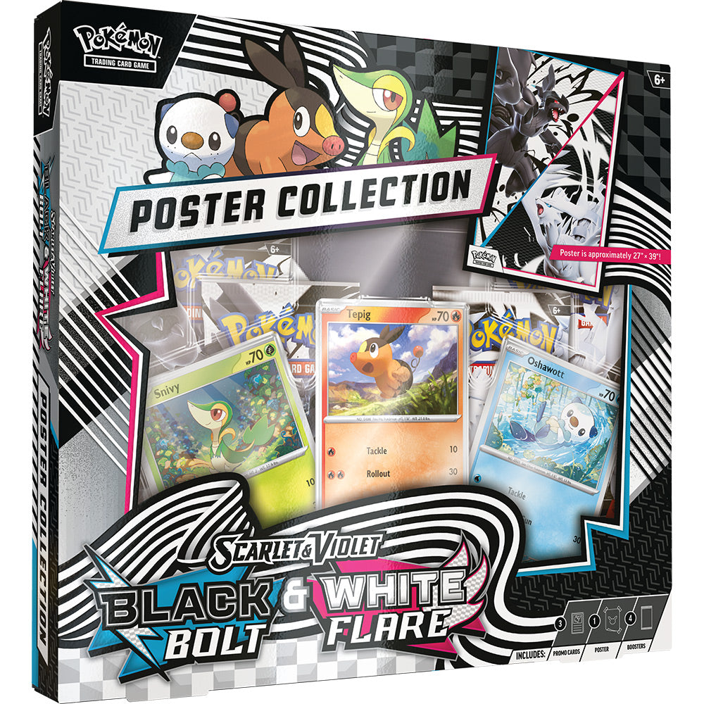 Pokémon TCG: Black Bolt & White Flare Poster Collection