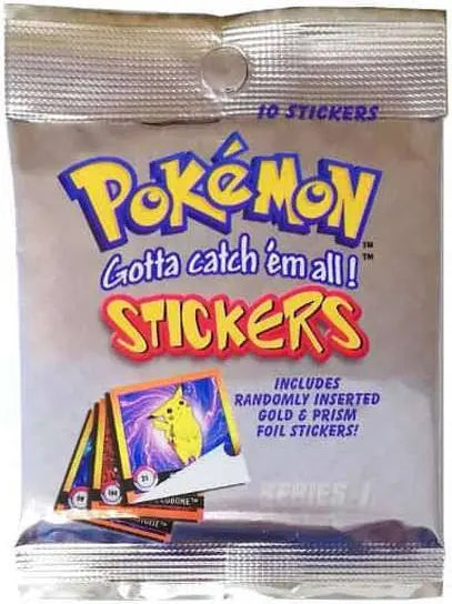 Pokémon Stickers Pack – Series 1 (Sealed)